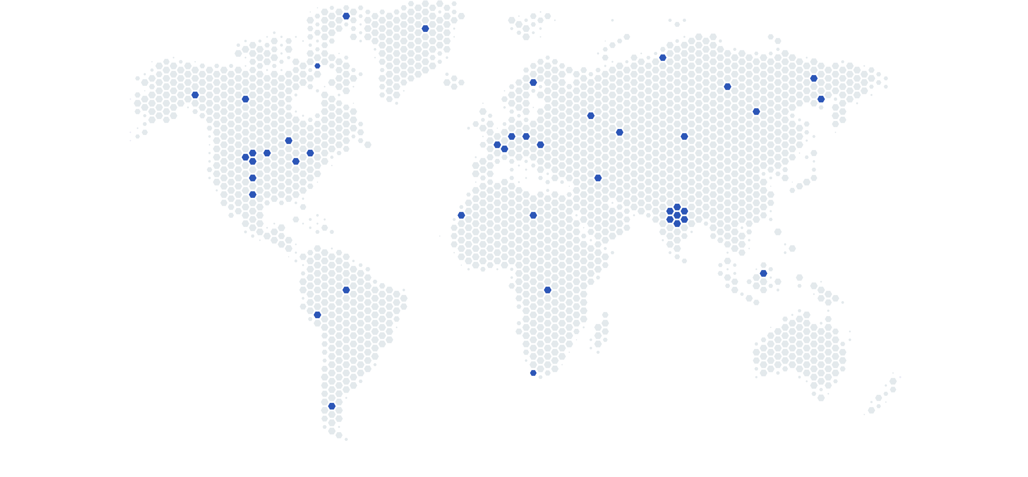 World map showing global event locations